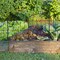 28pcs Metal Garden Fence Outdoor 24in x 30ft Folding Patio Flower Bed Fences